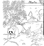 coloring page Zoo