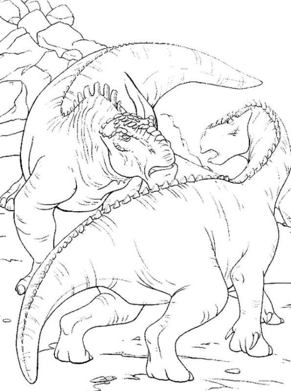 disney dinosaur coloring pages