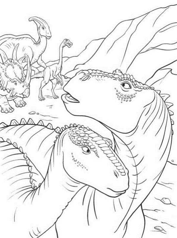 Kids-n-fun.com | 18 coloring pages of Dinosaurs