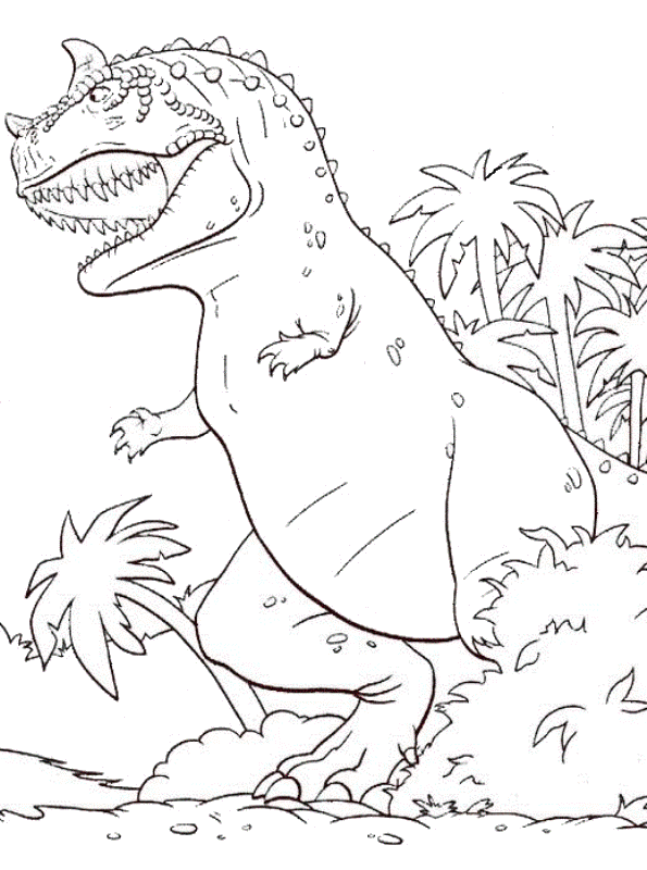 Kids-n-fun.com | 18 coloring pages of Dinosaurs