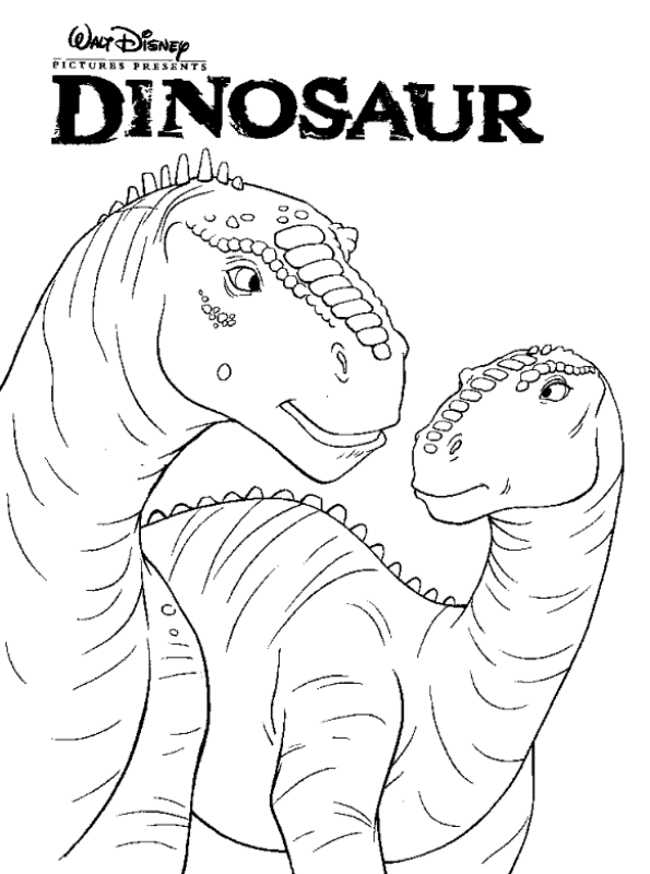 Kids-n-fun.com | 18 coloring pages of Dinosaurs