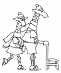 coloring page Dip and Dap