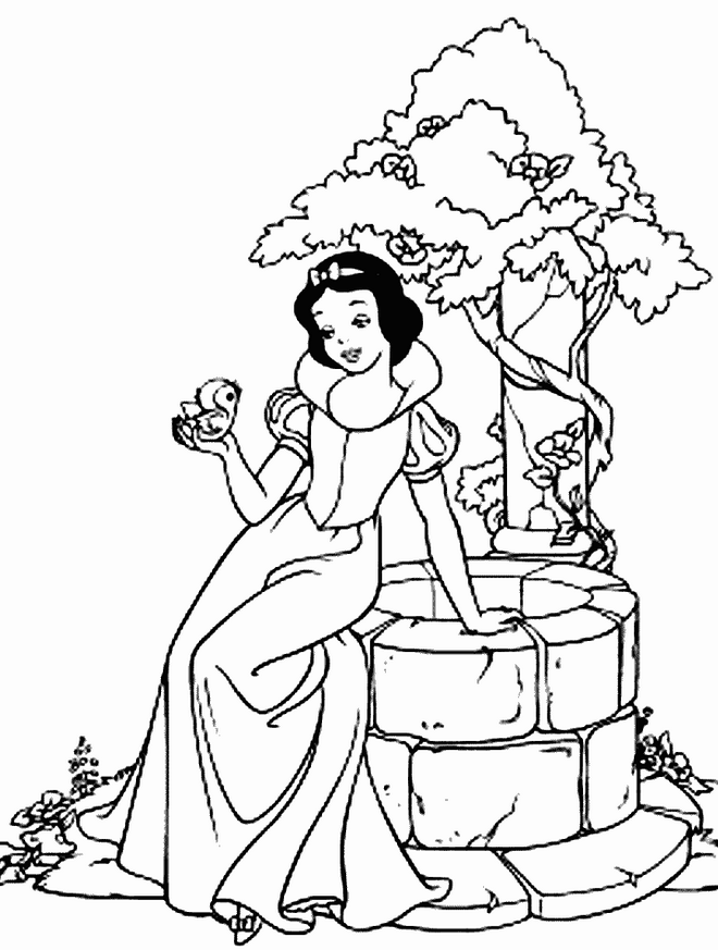 Kids-n-fun.com | 33 coloring pages of Disney Princesses