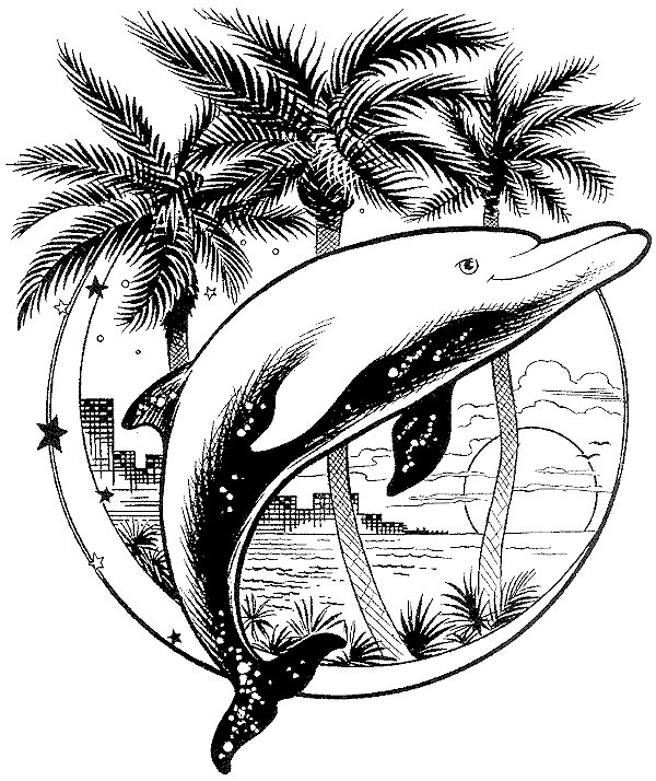 Kids-n-fun.com | 16 coloring pages of Dolphins
