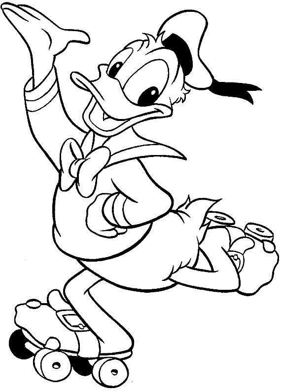 Kids n fun 30 Coloring Pages Of Donald Duck