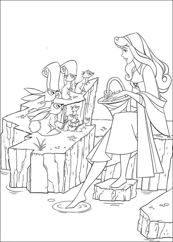 Kids-n-fun.com | 19 coloring pages of Sleeping Beauty