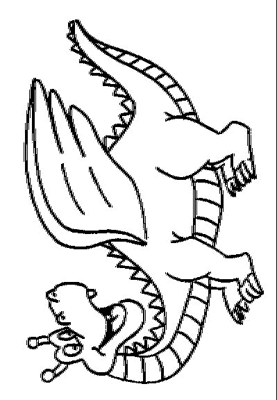 Kids-n-fun.com | 20 coloring pages of Dragons
