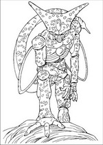 coloring page Dragon Ball Z