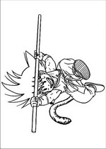 coloring page Dragon Ball Z