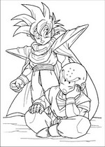 coloring page Dragon Ball Z