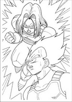 coloring page Dragon Ball Z