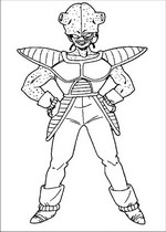 coloring page Dragon Ball Z