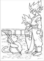 coloring page Dragon Ball Z