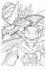 coloring page Dragon Ball Z