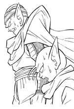 coloring page Dragon Ball Z
