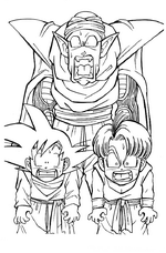 coloring page Dragon Ball Z