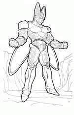 coloring page Dragon Ball Z