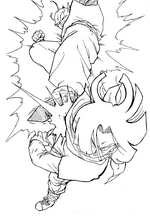 coloring page Dragon Ball Z