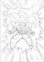 coloring page Dragon Ball Z