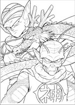 coloring page Dragon Ball Z