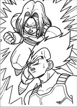 coloring page Dragon Ball Z