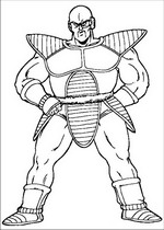 coloring page Dragon Ball Z