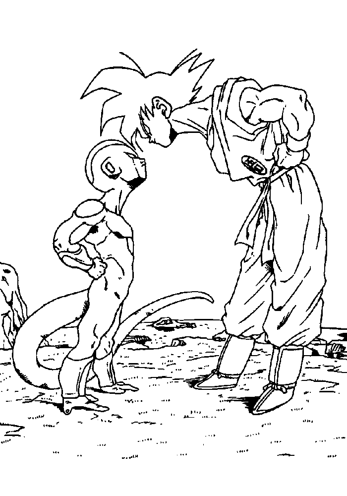 Kids-n-fun.com | 55 coloring pages of Dragon Ball Z
