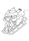 coloring page Spot