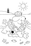 coloring page Spot