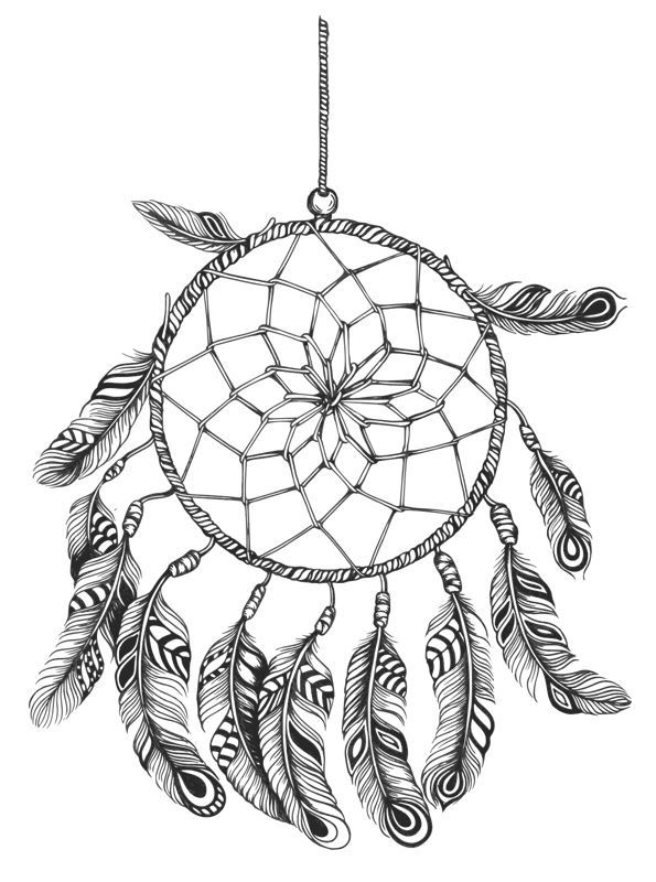 Kids n fun.com   16 coloring pages of Dreamcatchers