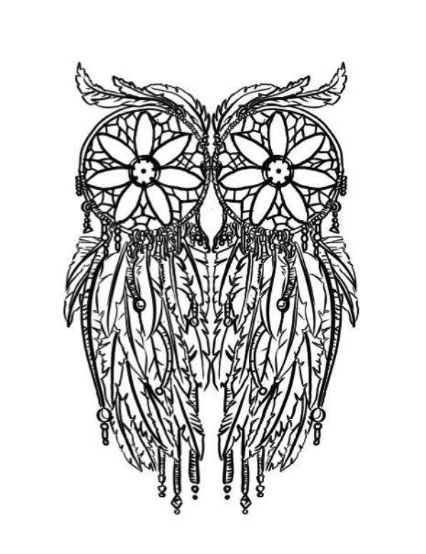 Kids-n-fun.com | 16 coloring pages of Dreamcatchers