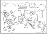 coloring page Lego Duplo