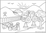 coloring page Lego Duplo