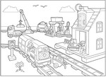 coloring page Lego Duplo