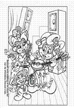 coloring page Efteling