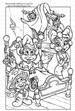 coloring page Efteling