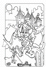 coloring page Efteling