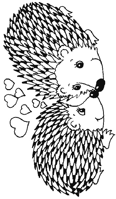 Kids-n-fun.com | 32 coloring pages of Hedgehogs