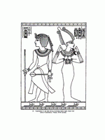 coloring page Egypt