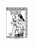 coloring page Egypt