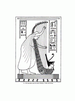 coloring page Egypt