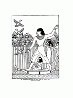 coloring page Egypt