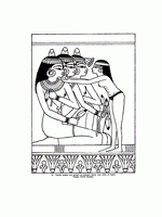 coloring page Egypt