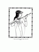 coloring page Egypt