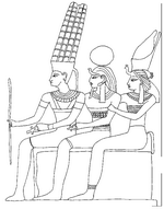 coloring page Egypt