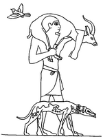 coloring page Egypt