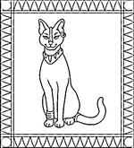 coloring page Egypt