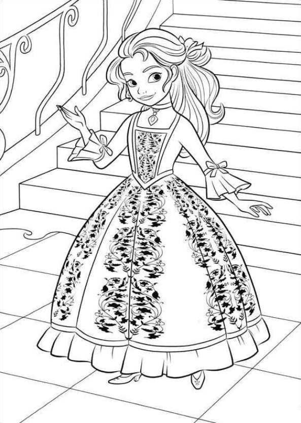 Kids-n-fun.com | 44 coloring pages of Elena of Avalor