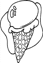 coloring page Food