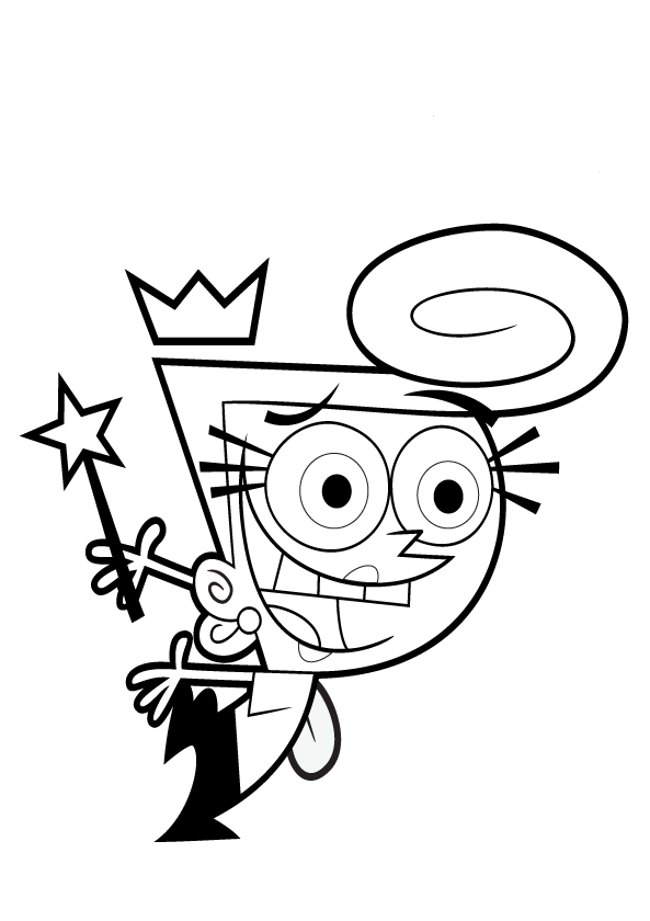 fairly odd parent coloring pages - photo #25